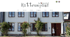 Desktop Screenshot of kattrumpansbedandbreakfast.se